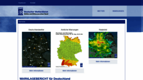 What Wettergefahren.de website looked like in 2020 (3 years ago)