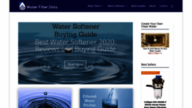 What Water-matters.org website looked like in 2020 (3 years ago)