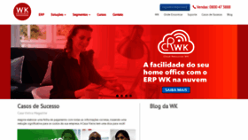 What Wk.com.br website looked like in 2020 (3 years ago)