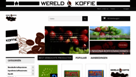 What Wereldkoffie.eu website looked like in 2020 (3 years ago)