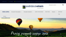What Wine-service.pl website looked like in 2020 (3 years ago)