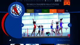 What Worldchampionscentre.com website looked like in 2020 (3 years ago)