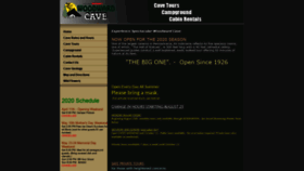 What Woodwardcave.com website looked like in 2020 (3 years ago)