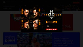 What Wwe.in website looked like in 2020 (3 years ago)