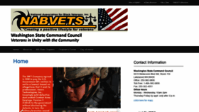 What Washingtonstatecommandcouncil.org website looked like in 2020 (3 years ago)