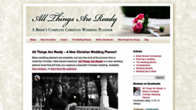 What Weddingchristian.com website looked like in 2020 (3 years ago)