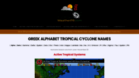What Weatherpr.com website looked like in 2020 (3 years ago)