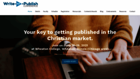 What Writetopublish.com website looked like in 2020 (3 years ago)