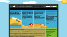 What Wallst.ru website looked like in 2020 (3 years ago)