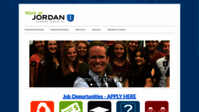 What Workatjordan.org website looked like in 2020 (3 years ago)