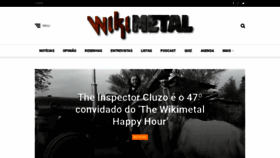 What Wikimetal.com.br website looked like in 2020 (3 years ago)
