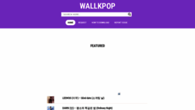 What Wallkpop.com website looked like in 2020 (3 years ago)
