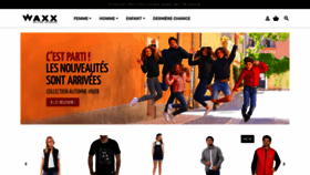 What Waxxstore.com website looked like in 2020 (3 years ago)