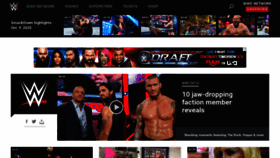 What Wwe-tv.com website looked like in 2020 (3 years ago)