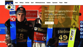 What Weltcup-willingen.de website looked like in 2020 (3 years ago)