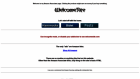 What Welcomesite.com website looked like in 2020 (3 years ago)