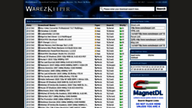 What Warezkeeper.com website looked like in 2020 (3 years ago)