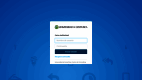 What Webmail.ucr.ac.cr website looked like in 2020 (5 years ago)