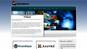 What Websitebird.nl website looked like in 2020 (3 years ago)