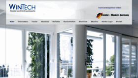 What Wintech-fenster.de website looked like in 2020 (3 years ago)