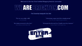 What Wearebrighton.com website looked like in 2020 (3 years ago)