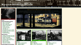 What Warwickshirerailways.com website looked like in 2020 (3 years ago)