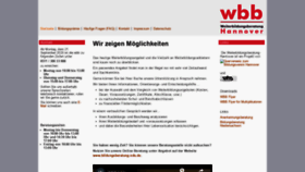 What Weiterbildungsberatung-hannover.de website looked like in 2020 (3 years ago)