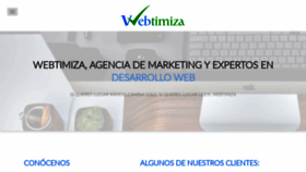 What Webtimiza.es website looked like in 2020 (3 years ago)