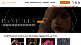 What Wellnesspa.ru website looked like in 2020 (3 years ago)