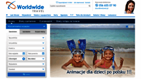 What Wwtravel.pl website looked like in 2020 (3 years ago)