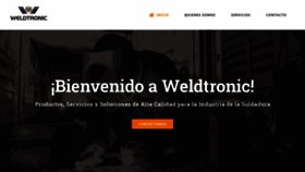 What Weldtronic.com.ar website looked like in 2020 (3 years ago)