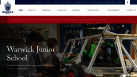 What Warwickschool.org website looked like in 2020 (3 years ago)