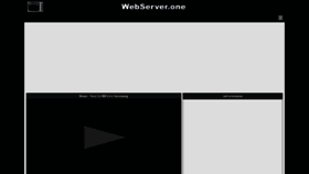 What Webserver.one website looked like in 2020 (5 years ago)
