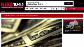 What Wild104fm.com website looked like in 2020 (3 years ago)
