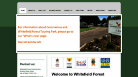 What Whitefieldforest.co.uk website looked like in 2020 (3 years ago)