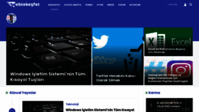 What Webtekesfet.com website looked like in 2020 (3 years ago)