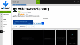 What Wifi-password-root.en.uptodown.com website looked like in 2020 (3 years ago)