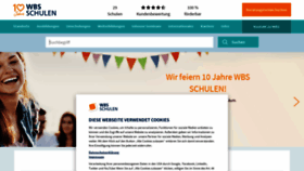 What Wbs-schulen.de website looked like in 2020 (5 years ago)