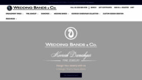 What Weddingbandscompany.com website looked like in 2020 (3 years ago)
