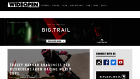 What Wideopenmountainbike.com website looked like in 2020 (3 years ago)