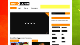 What What2learn.com website looked like in 2020 (3 years ago)