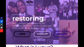 What Wewinfoundation.org website looked like in 2020 (3 years ago)