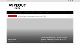 What Wipeoutsurfmag.com website looked like in 2020 (3 years ago)