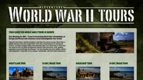 What Worldwar2tours.com website looked like in 2020 (3 years ago)