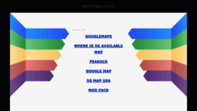 What Wermaps.com website looked like in 2020 (3 years ago)
