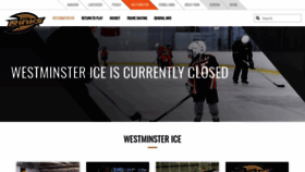 What Westminstericerink.com website looked like in 2020 (3 years ago)