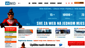 What Webhosting-wmd.hr website looked like in 2020 (3 years ago)