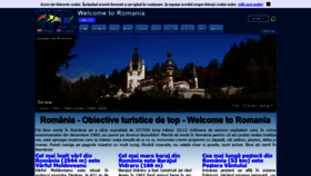 What Welcometoromania.ro website looked like in 2020 (5 years ago)
