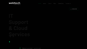 What Webtech.kiwi website looked like in 2020 (3 years ago)