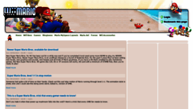 What Wiilovemario.com website looked like in 2020 (3 years ago)